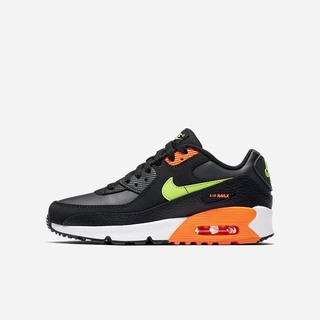 Pantofi Casual Nike Air Max 90 Baieti Negrii Portocalii Gri Inchis Verzi | REKN-30789